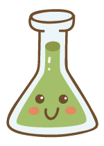 Smiling Beaker Illustration